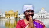 PIX: President Murmu At Golden Temple