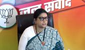 People brought Cong to political perish: Smriti Irani