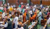 Lok Sabha adjourned for day in just 3 minutes