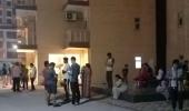 Residents rush out of homes as tremors hit Delhi-NCR