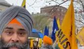 Khalistani protesters attack Indian journalist in US