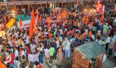 Stone pelting in Mumbai during Ram Navami procession