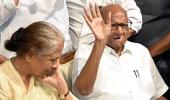 NCP leaders weep as Pawar announces resignation