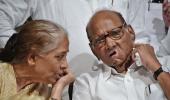 Day after bombshell, Sharad Pawar keeps same routine