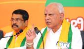 Ahead of results, BJP meet held at Yediyurappa's home