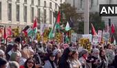 Gaza war: Pro-Palestine protesters storm US streets