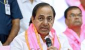 Helicopter carrying Telangana CM develops snag