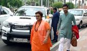 BJP MP Pragya Thakur gets emotional in court