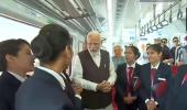 Modi flags off 'Namo Bharat' train, India's 1st RRTS