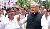 ED raids Rajasthan Cong chief; summons Gehlot's son