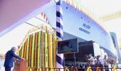 Navy's advanced warship Mahendragiri launched