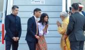 Union Min greets British PM Sunak with 'Jai Siyaram'