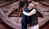 Leaders Lucky To Get A Modi Hug...