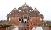 'Proud Hindu' Rishi Sunak visits Akshardham temple