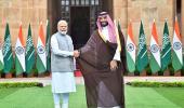 What is Saudi Prince doing in India after G20 summit?