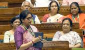 27 women MPs debate, back women's quota bill in LS