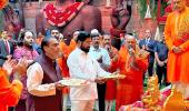 When Ambani, CM Performed Ganesh Aarti