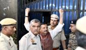 Sanjay Singh walks out of Tihar jail after 170 days