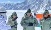 What's Rajnath Singh Doing At Siachen?