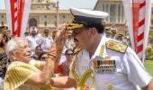 Mother Blesses New Naval Chief