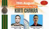 Kirti Chakra for colonel killed in J-K op, 3 others