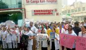 Medic murder: Delhi docs' strike on Day 7, services hit