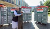 Modi presents 4 BHISHM cubes to Zelenskyy