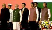 Fadnavis sworn in as CM; Shinde, Ajit as deputies