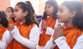 Protest after girl asked to remove tilak in school