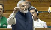 One family 'tasted blood'...: Modi tears into Gandhis