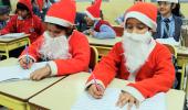 What's Santa Doing In School?!