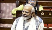 'Aapka aashirwad...': Modi's jibe at Kharge in RS