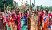 Protests in Bengal village for TMC leader's arrest