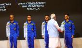 Modi reveals names of Gaganyan mission astronauts