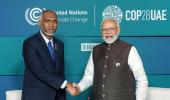 Muizzu seeks debt relief, hails India as closest ally