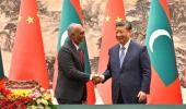 Maldivian Prez praises Xi, China amid row with India