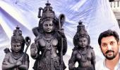 Ram Lalla sculptor braved eye injury for perfect idol