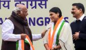 YS Sharmila appointed Congress president of Andhra