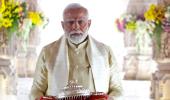 What Modi offered at Ram temple in Ayodhya