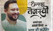 'Dhanyawad Tejashwi': RJD puts out ads amid crisis