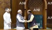 Why did you bow to Modi, Rahul asks LS speaker