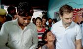 Rahul Meets Hathras Stampede Victims