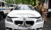 2 arrested after BMW knocks down woman in Mumbai