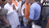 Nitish Kumar offers to touch official's feet because...