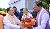 Amid buzz over rift with Yogi, UP dy CM meets Nadda