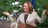 Will earn and...: Kamala Harris after Biden drops out