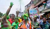 TMC eyes big win in Bengal, BJP leads on just 10 seats