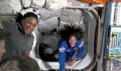 SEE; Sunita Williams Dances In Space!