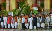 Modi's new council of ministers 9 short of maximum