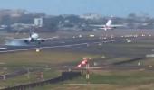 2 planes take off, land on same runway at Mum airport